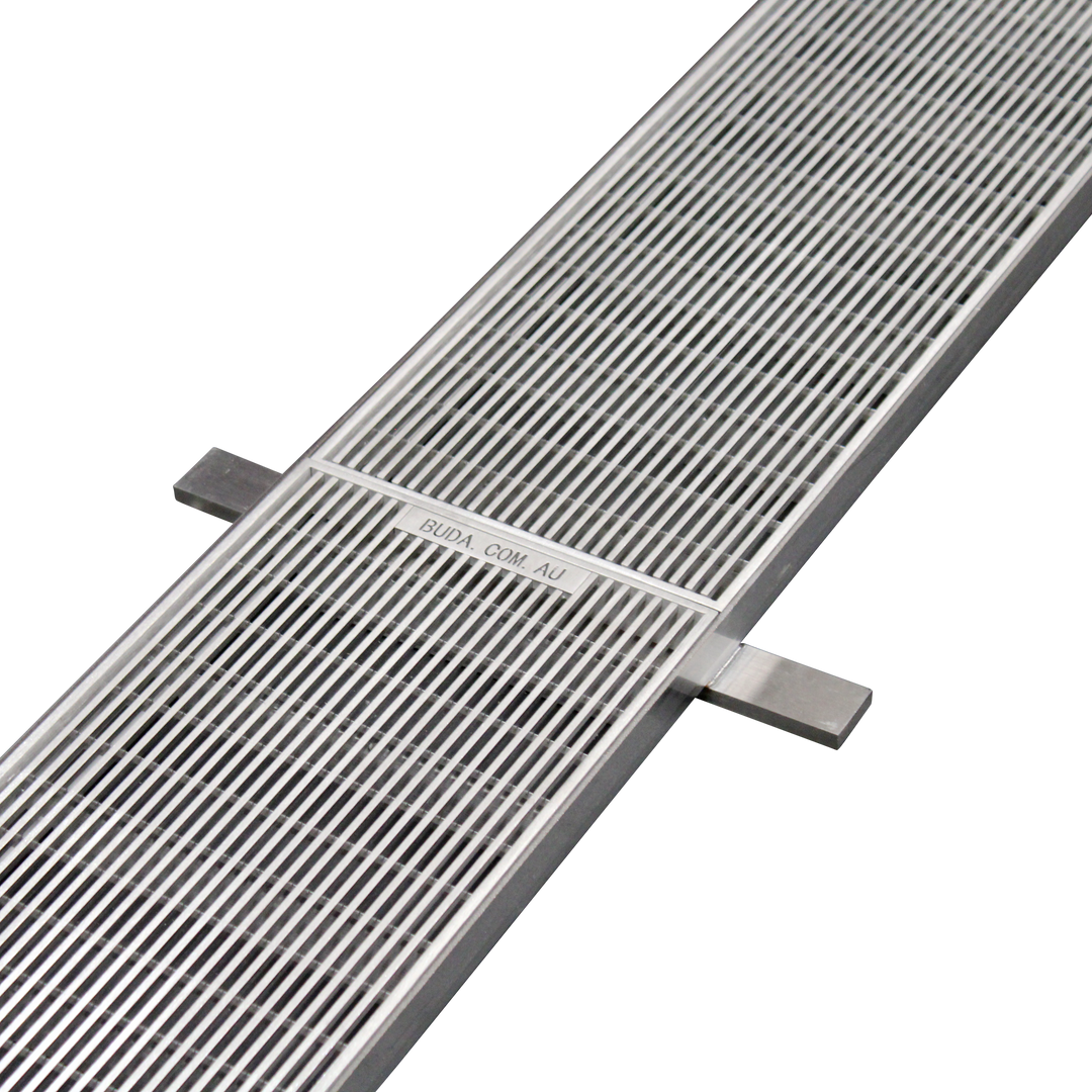 Stainless Steel Heelguard Trench Grate and Frame