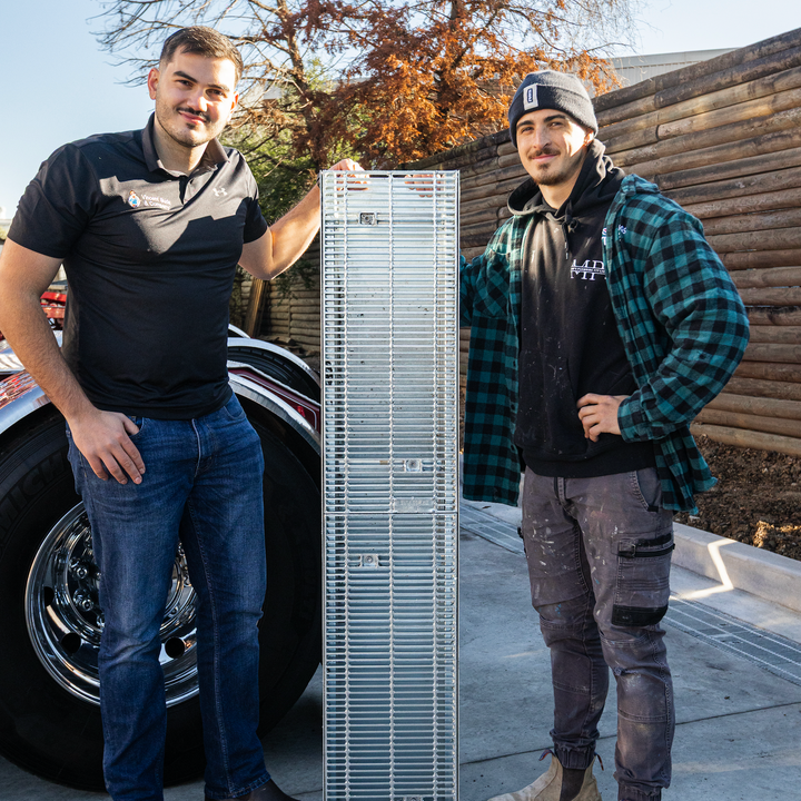 MEGAGUARD™- Heelguard Galvanised Class D HEAVY DUTY Box Grate