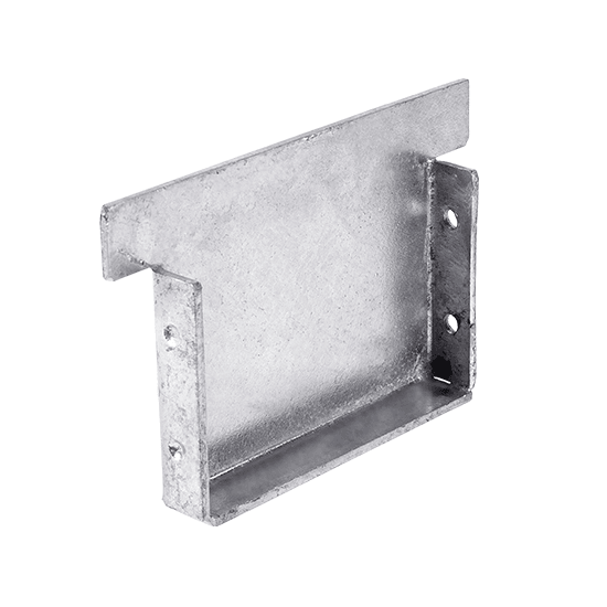 Box Grate End Caps - Galvanised Steel