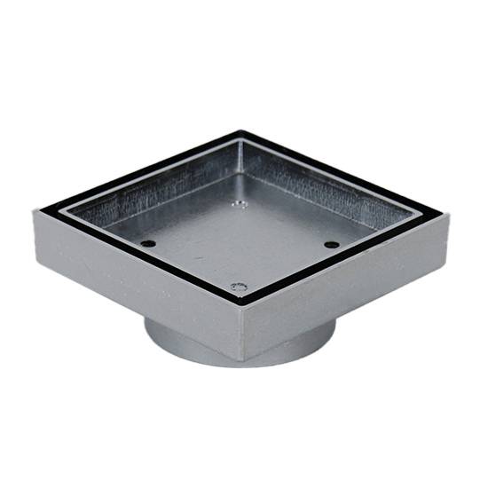 Chrome Floor Waste & Drain - 115mm