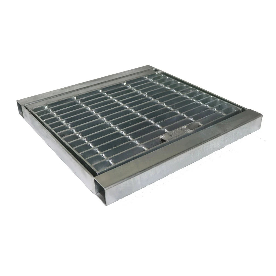 Drop-In Hinged Sump Grate & Frame to suit Civilcast Concrete Pits