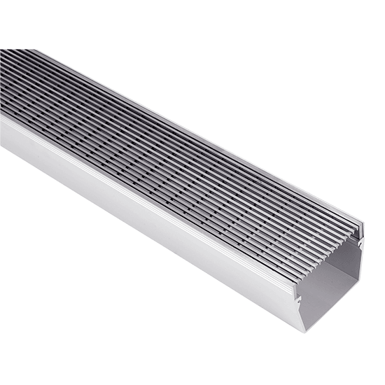 Heelguard Aluminium Grate & Drain Channel