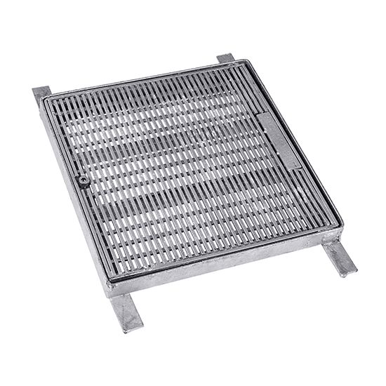 Heelguard Pit Grate - Galvanised Steel