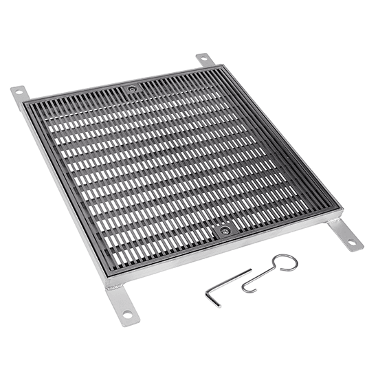 Heelguard Stormwater Pit Grate - Stainless Steel