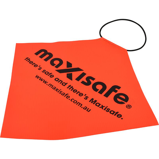 Maxisafe Orange Long Load Flag