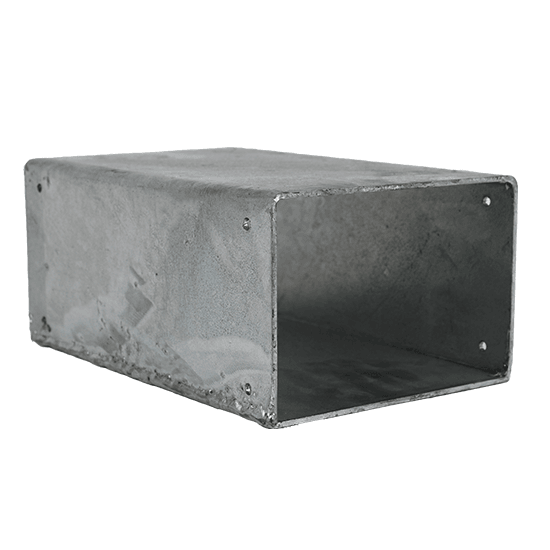 RHS Steel Pipe Joiner Connectors - Galvanised