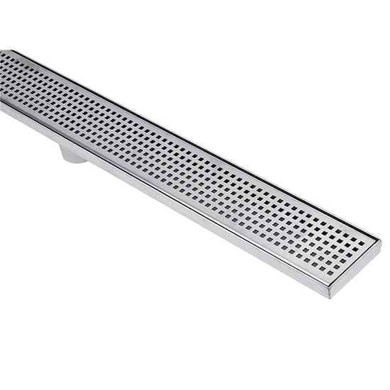 Shower Grate & Drain - Square Pattern