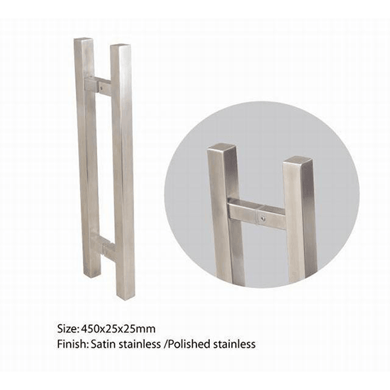 Stainless Steel Door Pulls & Handles