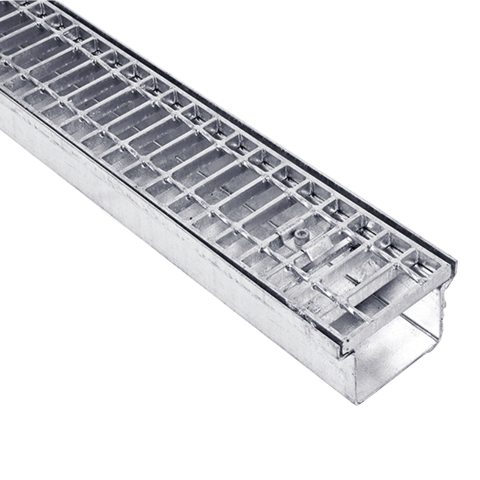 Traditional Galvanised Trench Box Grates