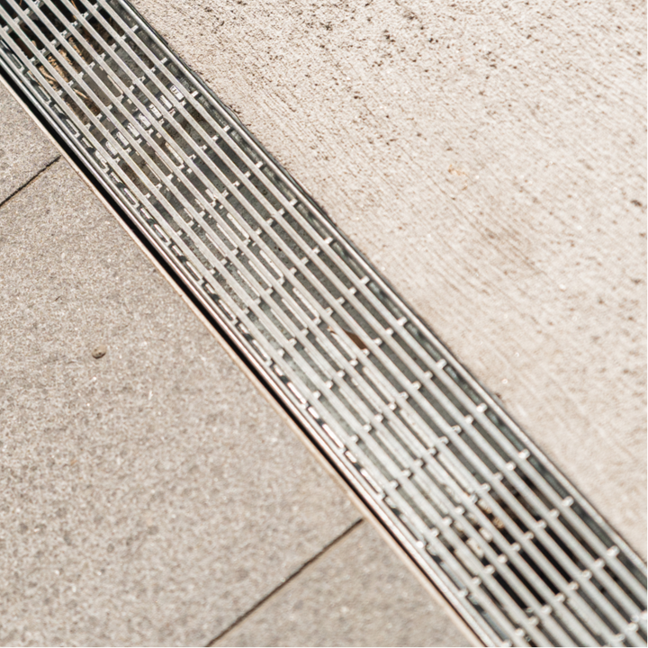 Galvanised Heelguard Grate and Channel