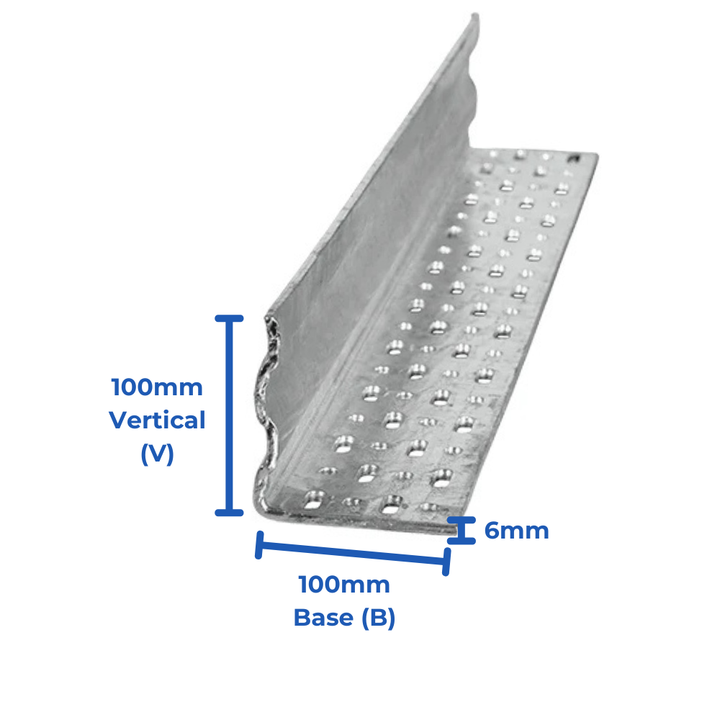 Buda Render Bar - 100mm x 100mm x 6mm