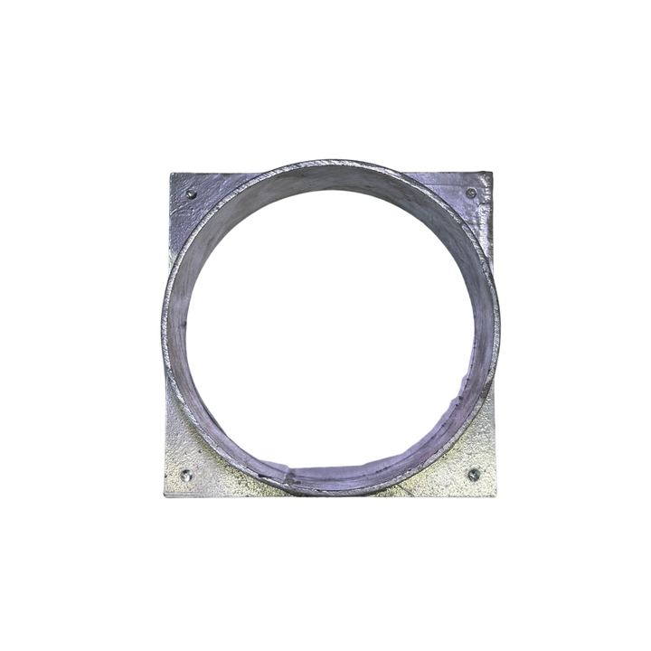 150mm Galvanised Drainage Outlet Plate