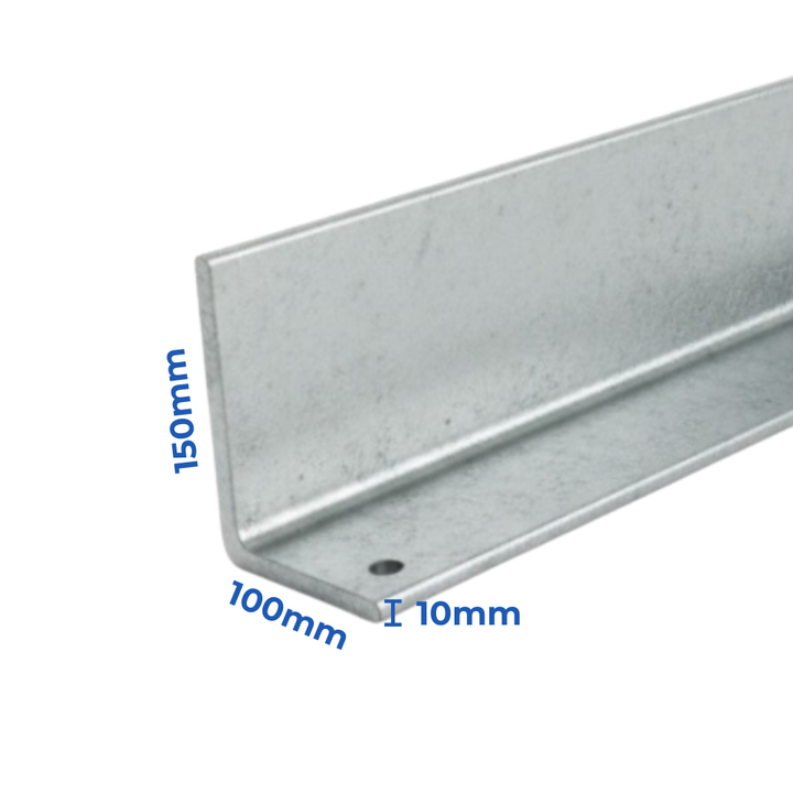 Hot Rolled Angle Lintel - 150mm x 100mm x 10mm