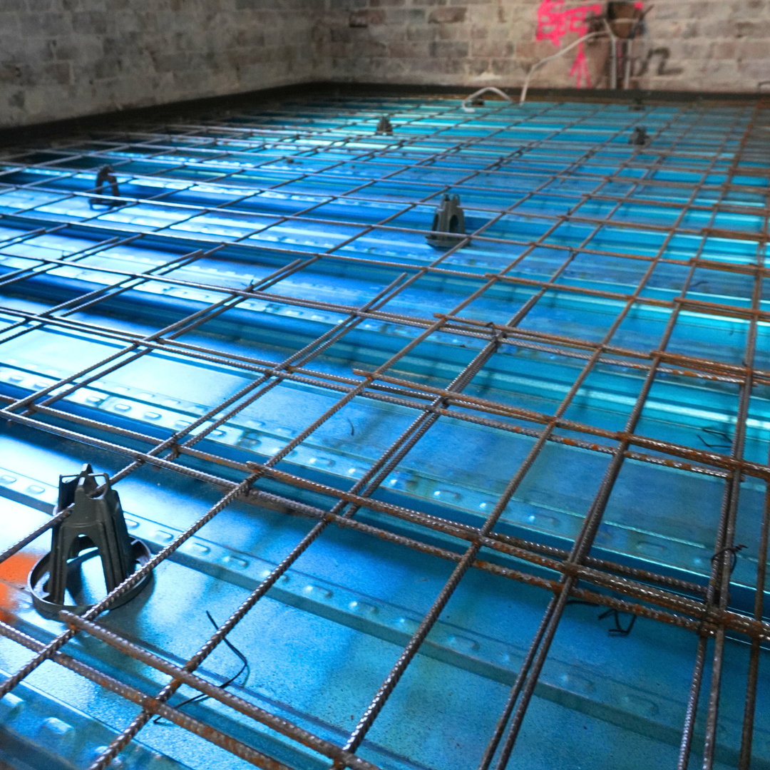 BlueDeck® - High-Tensile Metal Decking Formwork