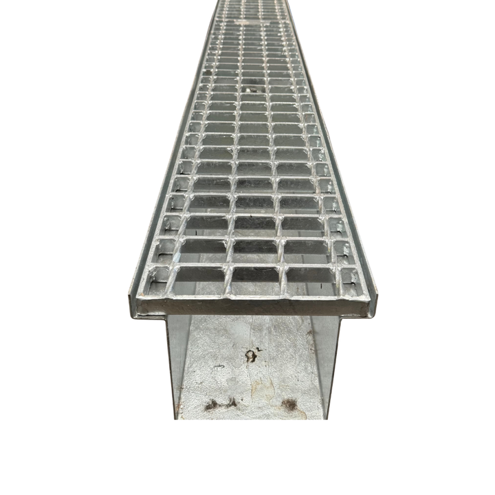 Factory Seconds - Galvanised Maxi-Traditional Pattern Box Drains