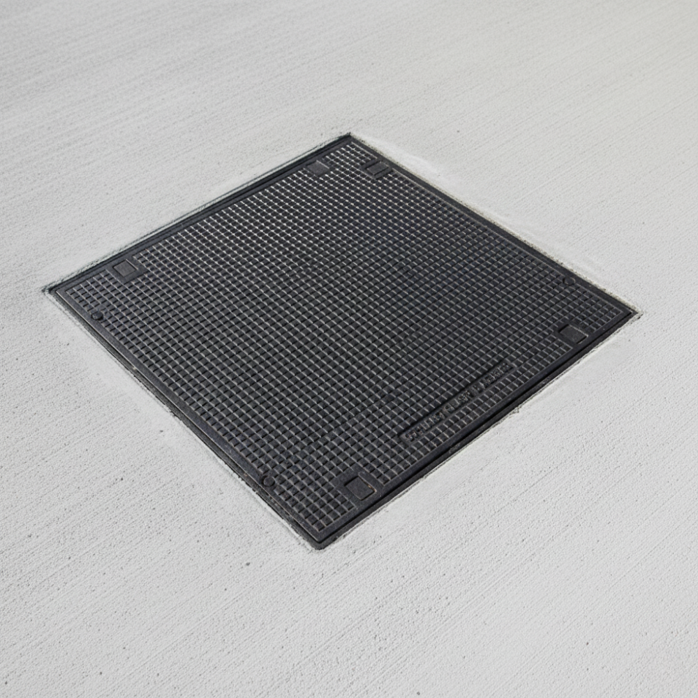 Civilcast Solid Top Cover Grate and Frame