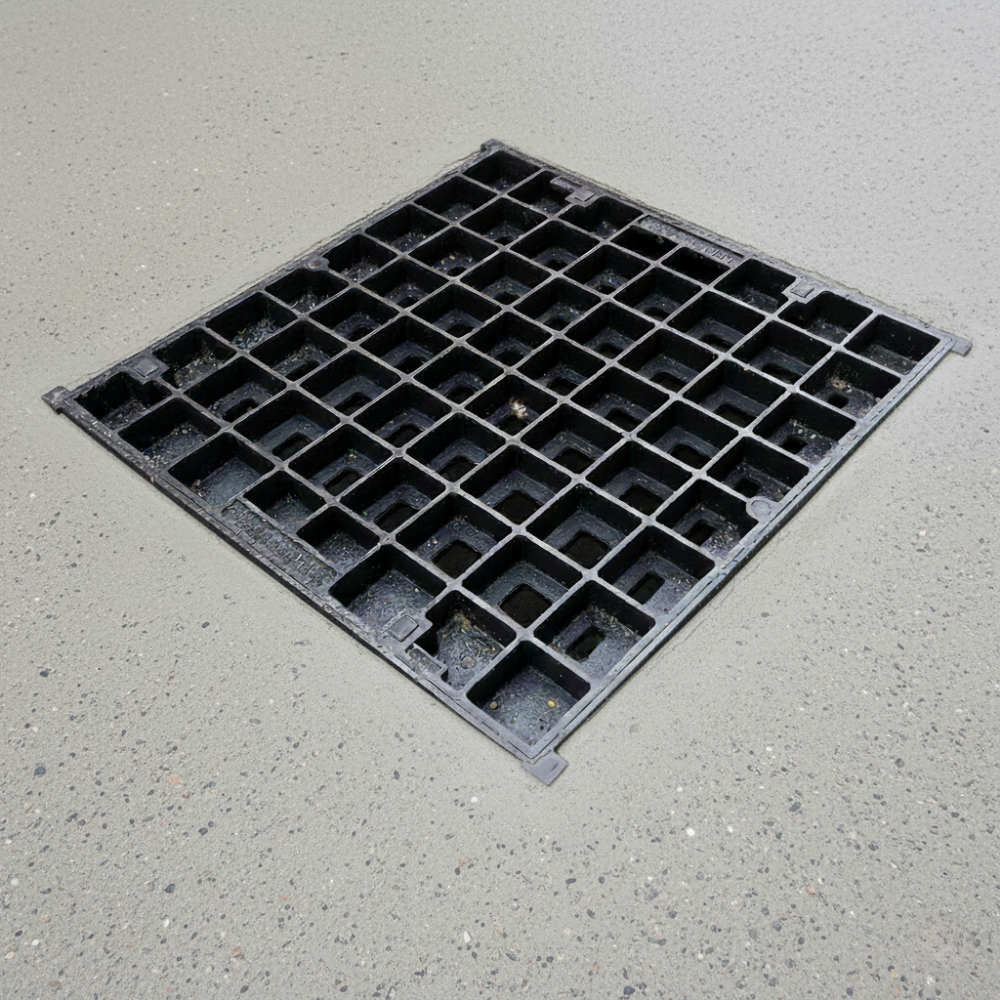 Civilcast Concrete Infill Cover Grate and Frame