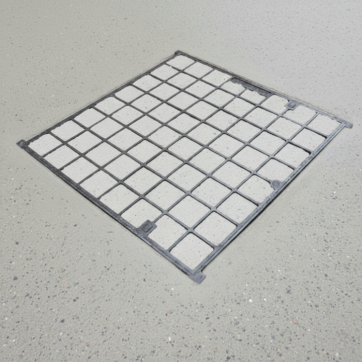 Civilcast Concrete Infill Cover Grate and Frame