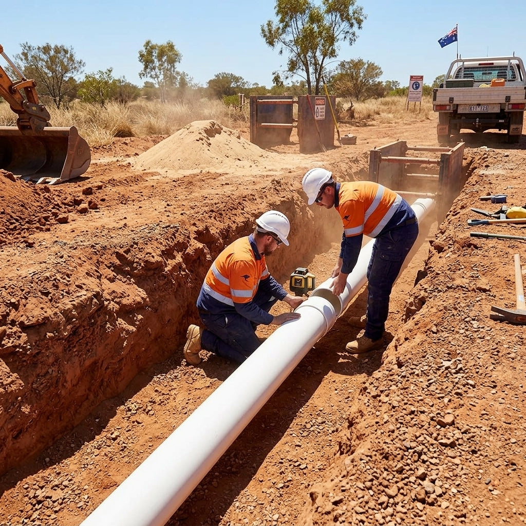 Mixed Diameter - 1m PVC DWV Pipe