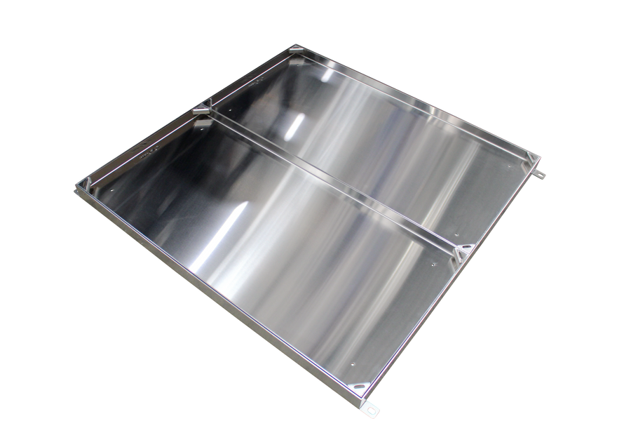 Tile Insert Pit Cover - Stainless Steel | Vincent Buda & Co