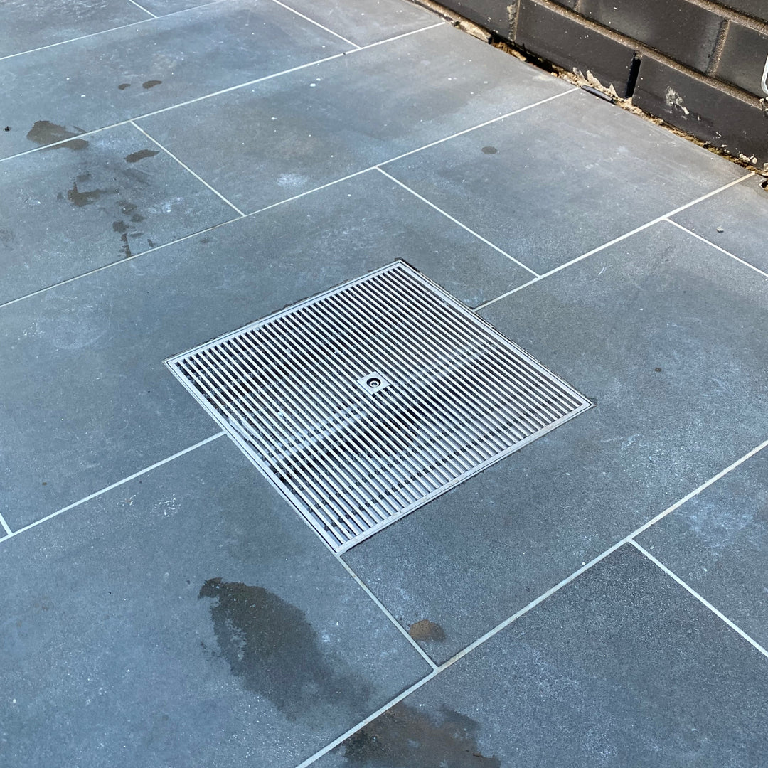 Heelguard Square Grates 300mm - Stainless Steel