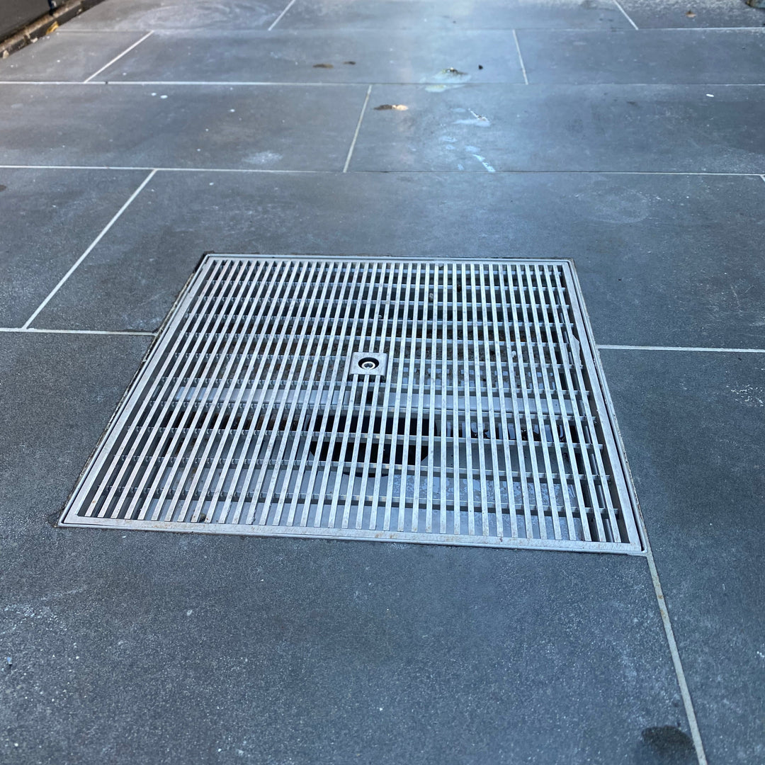 Heelguard Square Grates 300mm - Stainless Steel