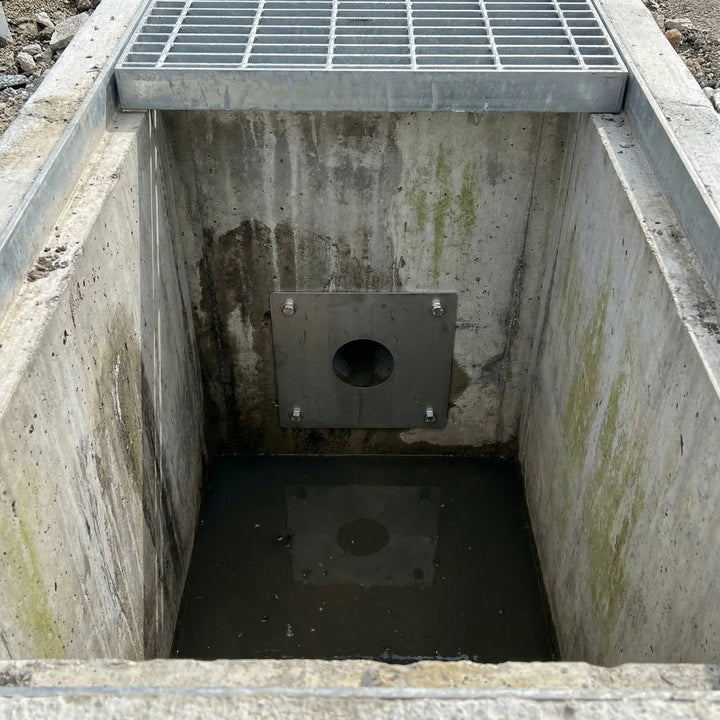 Stainless Steel Orifice Plate - 300mm x 300mm