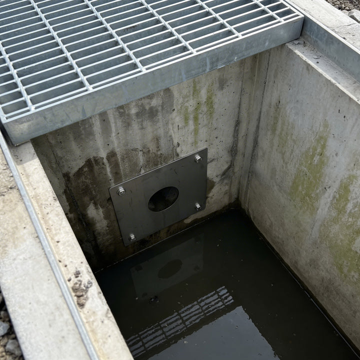 Stainless Steel Orifice Plate - 300mm x 300mm