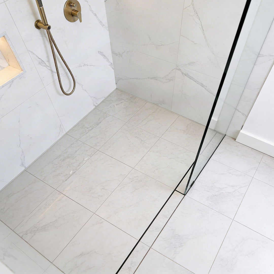 AquaBuda™ Kit - Plastic Strip Drain + SS Tile Insert