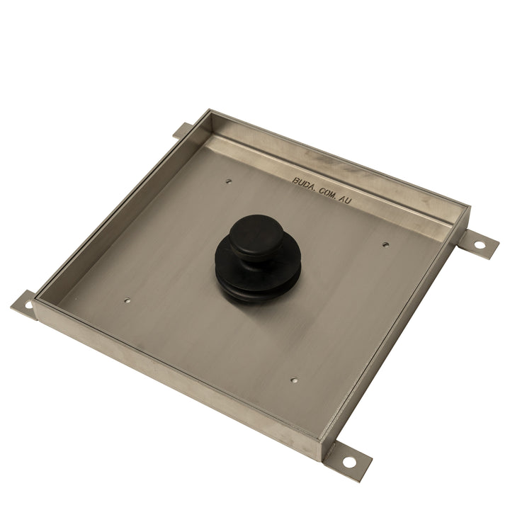 Stainless Steel Pool Skimmer Lid - 300mm x 300mm