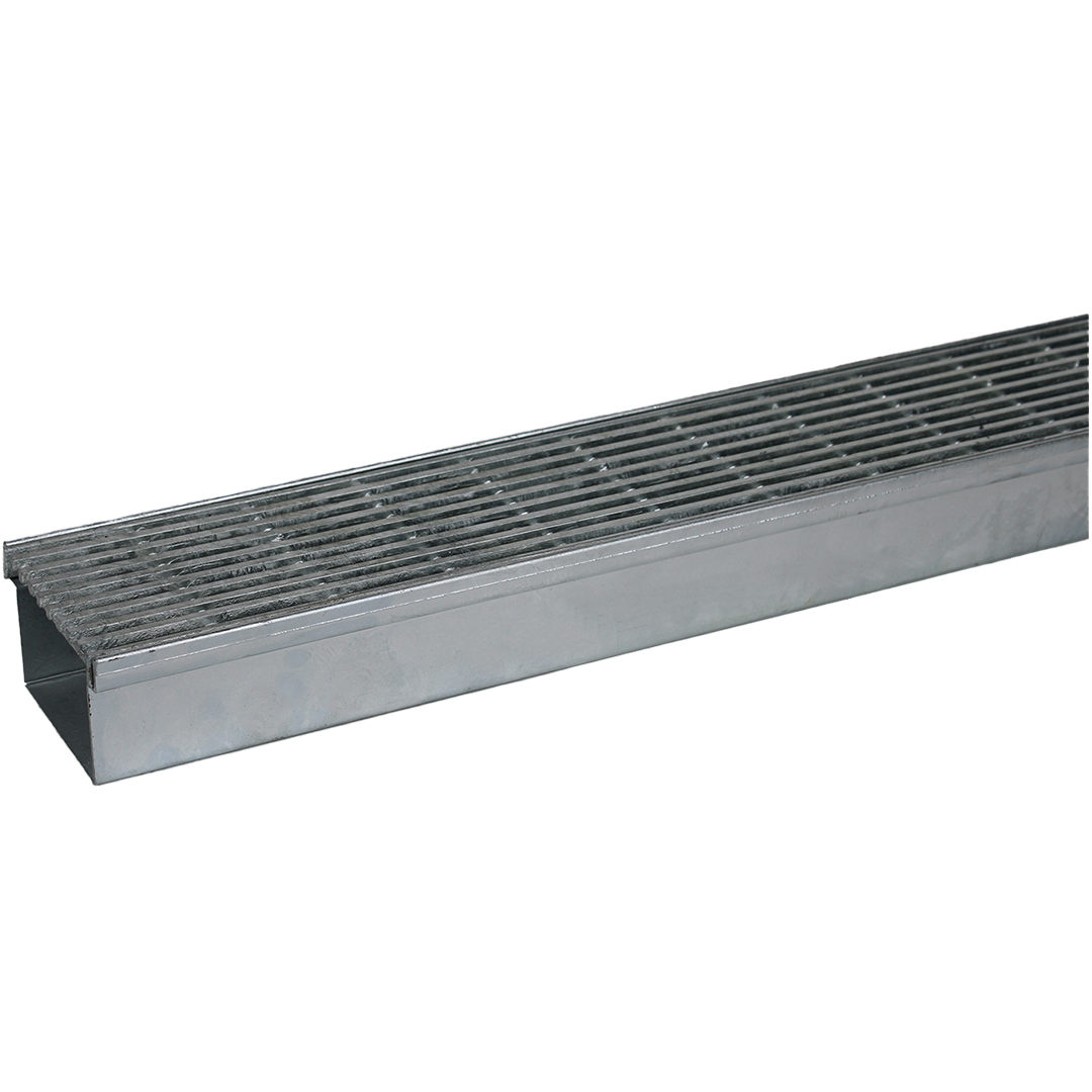 Galvanised Heelguard Grate and Channel