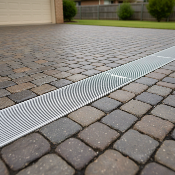 Stainless Steel Heelguard Trench Grate and Frame