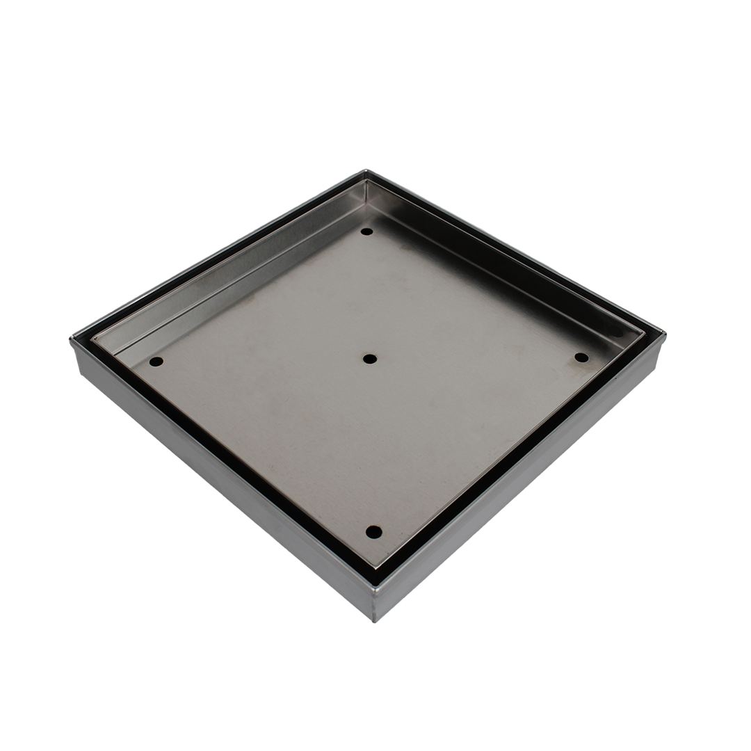 Tile Insert Square Floor Drain Stainless Steel