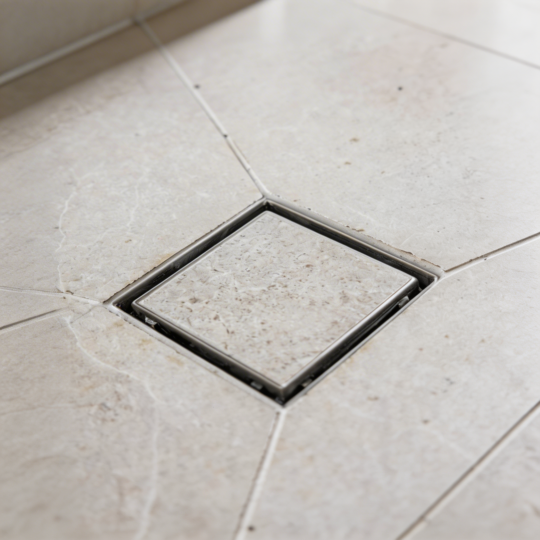 Tile Insert Square Floor Drain Stainless Steel