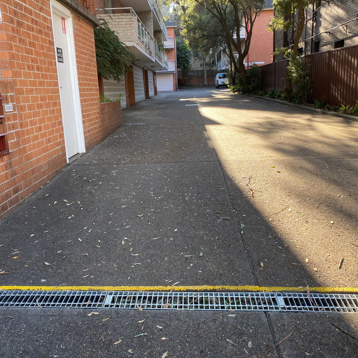 Traditional Trench Grate & Frame - Galvanised