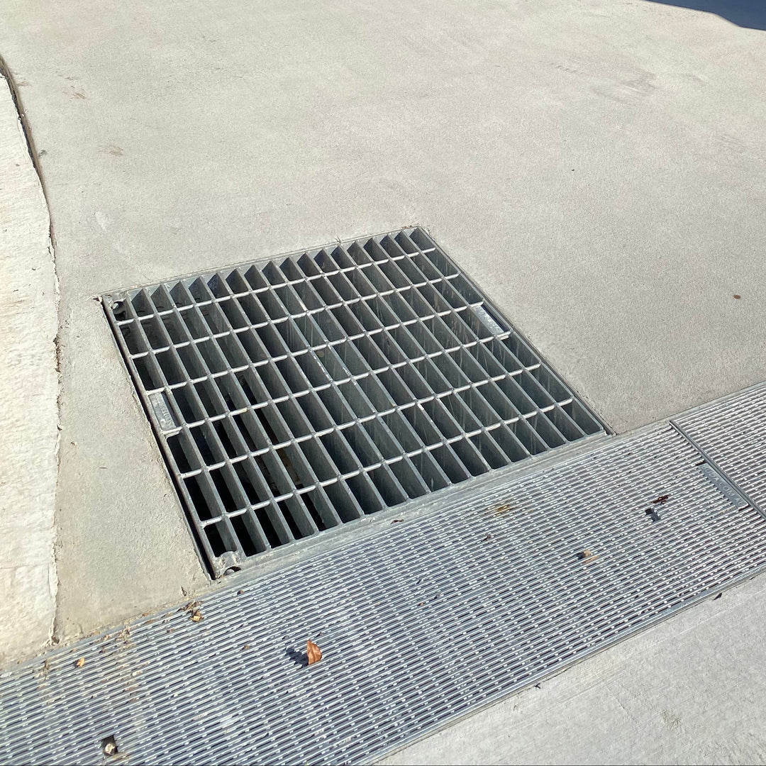 Traditional Stormwater Pit Grate - Galvanised Steel