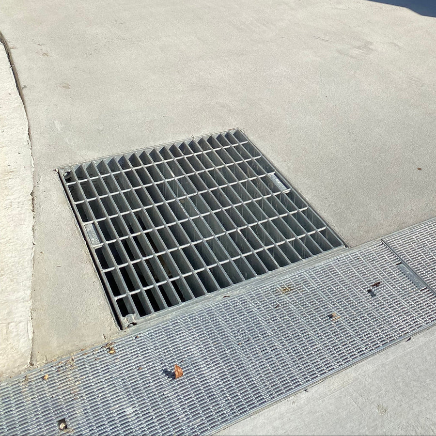 Traditional Stormwater Pit Grate – Galvanised Steel | Vincent Buda and ...