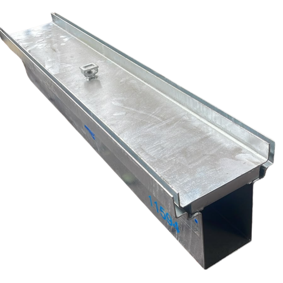 BudaPave Tile Insert Galvanised Box Drain