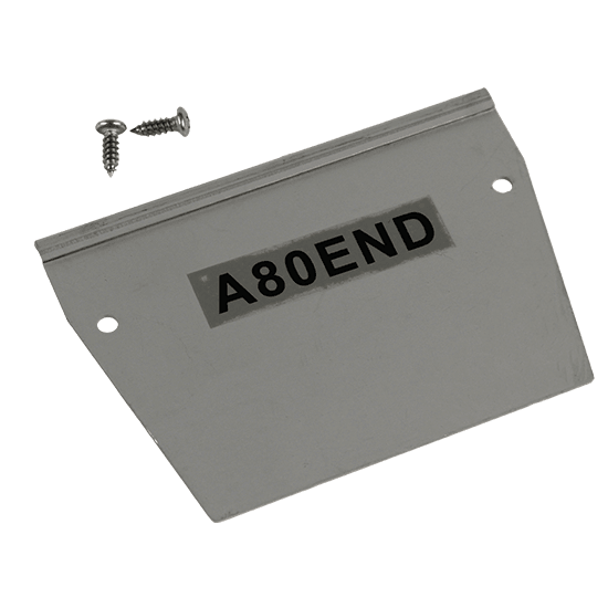 Aluminium Drain End Caps