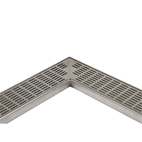 Corner / Right Angle Shower Grate & Drain