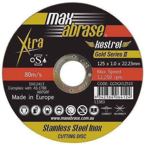 Cutting Disc 125 x 1mm XTRA Carded (Pk 10)