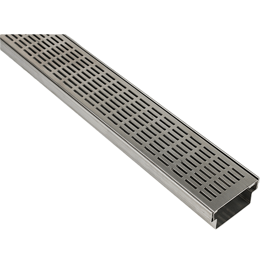 Lines Pattern Stainless Steel Strip Drainage Channel