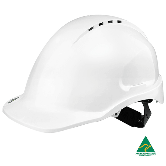 Maxisafe Vented Hard Hat - Sliplock Harness