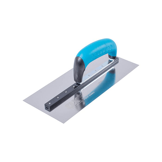 OX Professional 120 x 280mm S/S Square Finishing Trowel