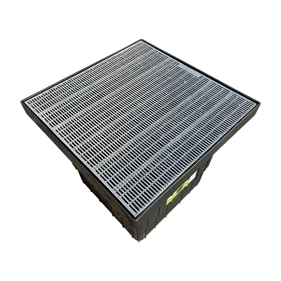 Rectangular Modular Draw Pit Plastic Drainage Pit with Galvanised Grate | Stormwater Pit | Vincent ...