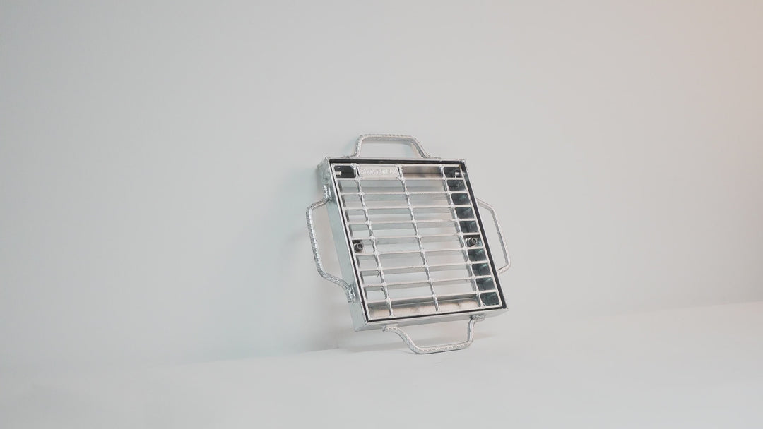 Traditional Stormwater Pit Grate - Galvanised Steel