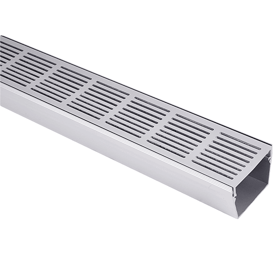 Slotted Aluminium Grate & Drain Channel