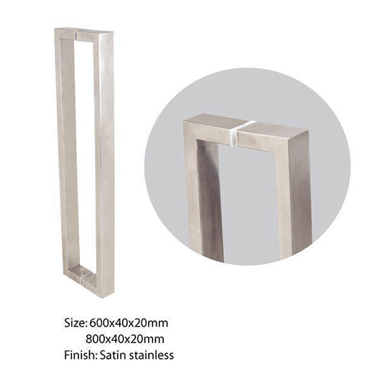 Stainless Steel Door Pulls & Handles