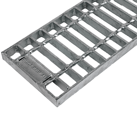 Traditional Galvanised Steel Grate Only